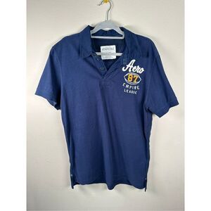 Aeropostale Y2K Men's Collared Polo Casual Logo Shirt Sz XL